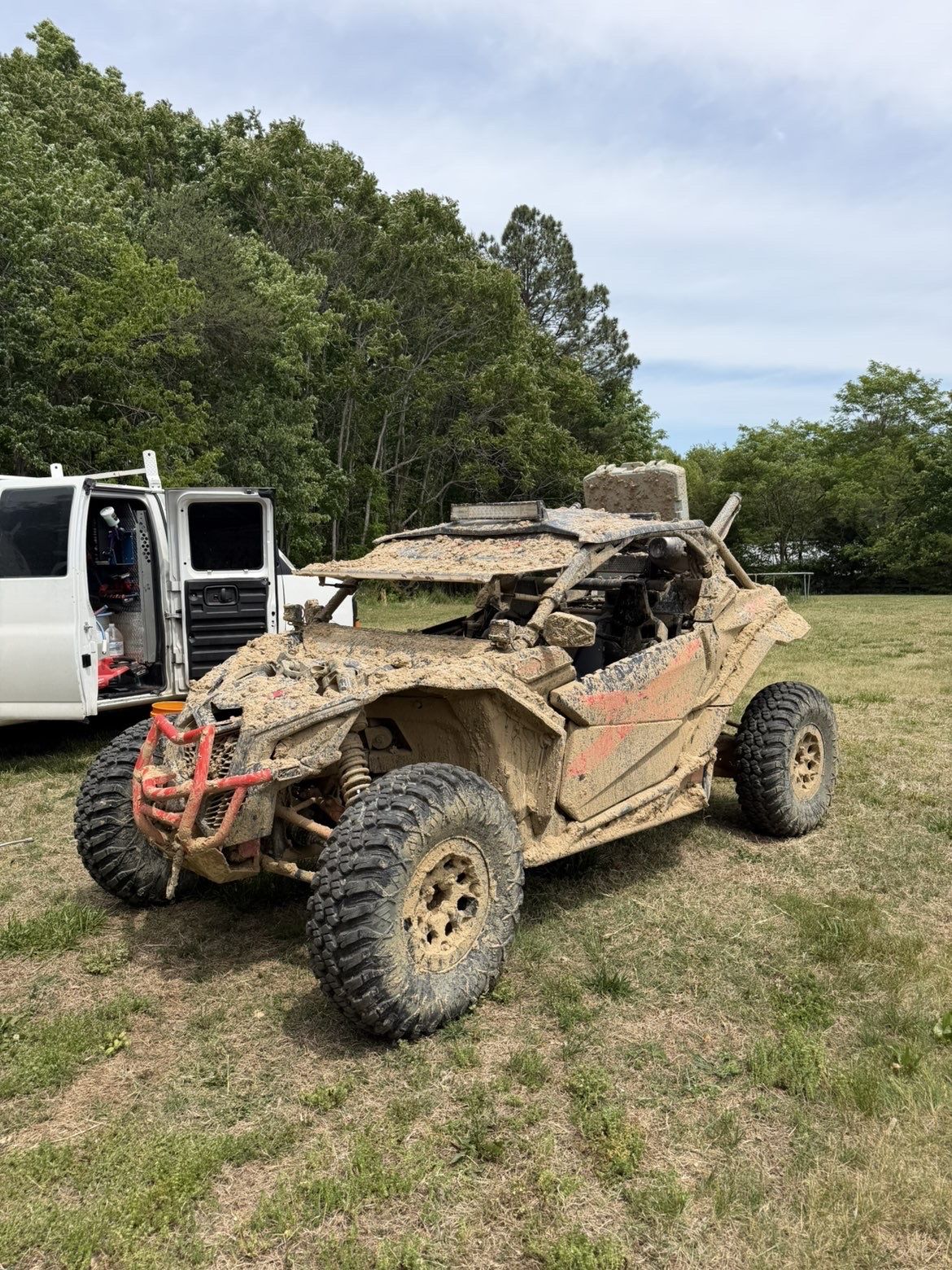 Can-Am before detailing