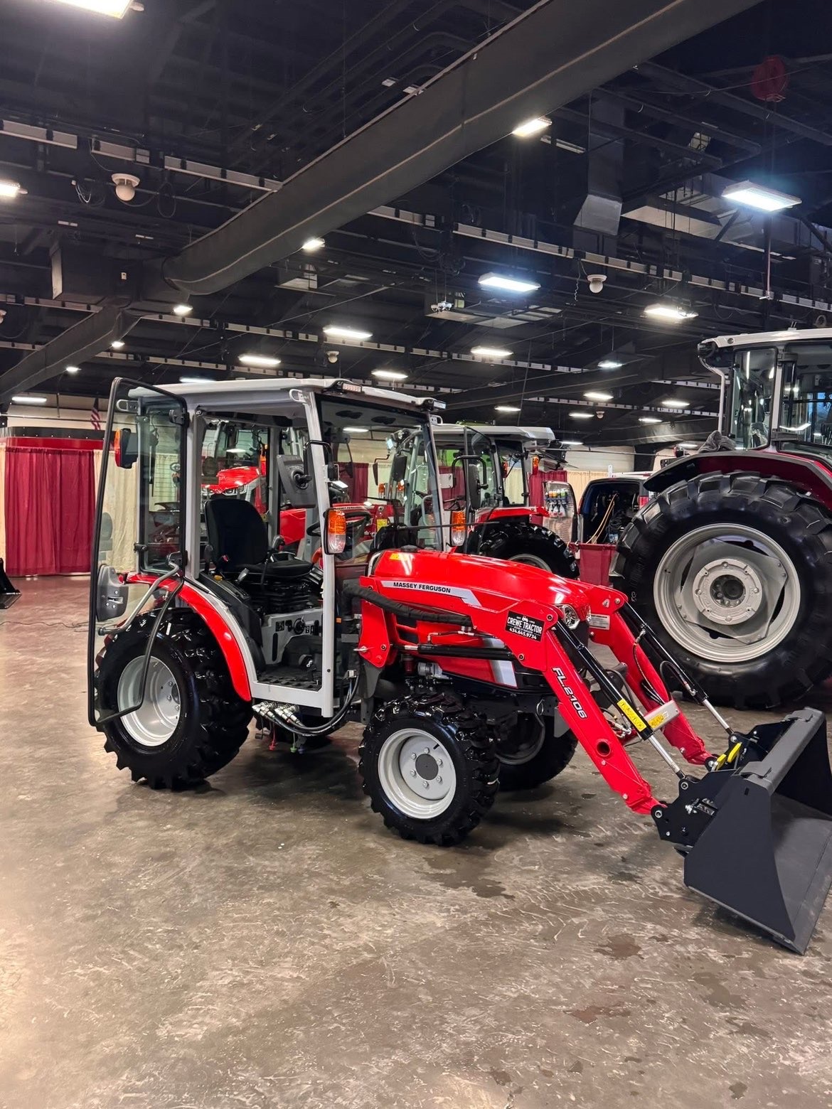 Massey Ferguson tractor detailed by FCA Detailing