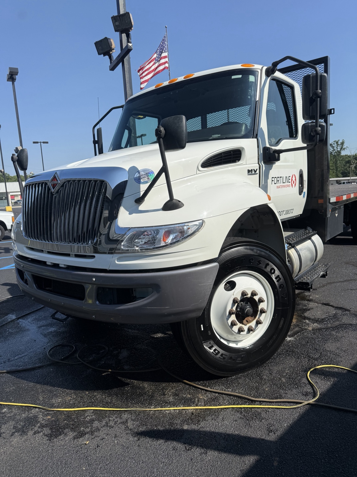 Commercial truck after FCA Detailing